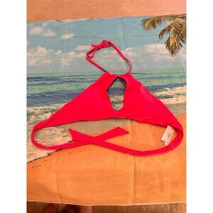 Bikini Top Red size Lage NWT